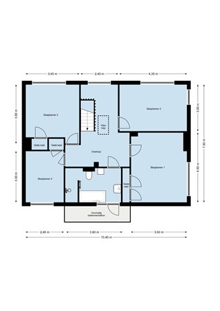 Floorplan - Buitenvest 19, 4614 AB Bergen op Zoom